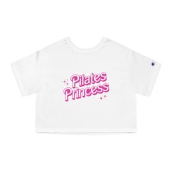 Pilates Princess | Crop Pilates Tee in White